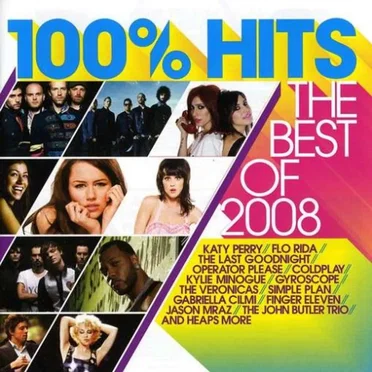 100% Hits: The Best of 2008 by Various Artists - album cover