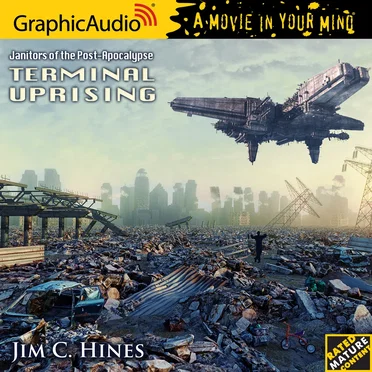 Janitors of the Post Apocalypse 2: Terminal Uprising by Jim C. Hines - album cover