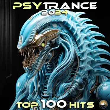 Psy Trance 2024 Top 100 Hits by Various Artists - album cover