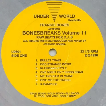 Bonesbreaks Volume 11 - Raw Beats for D.J.'s