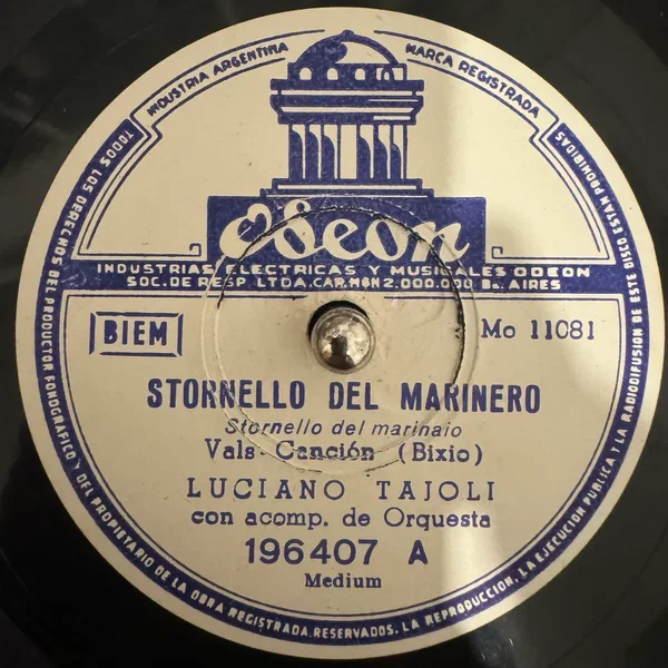 Stornello del marinaio / Tristezze d'amore