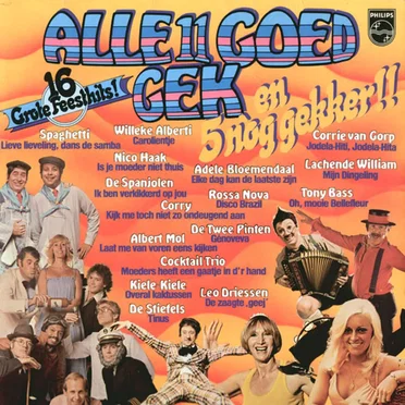 Alle 11 goed gek en 5 nòg gekker!! by Various Artists - album cover