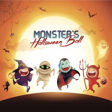 Monster's Halloween Ball by Various Artists - album cover