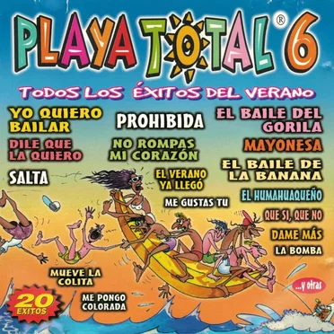 Playa Total 6 by Various Artists - album cover