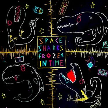 Space Sharks Frozen in Time