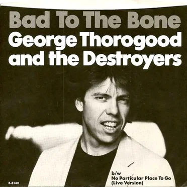 Bad to the Bone by George Thorogood & the Destroyers - album cover