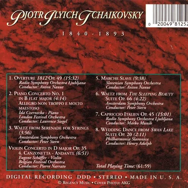 The Masterpiece Collection, Volume 9: Tchaikovsky