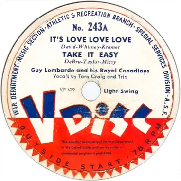 It’s Love Love Love / Take It Easy / Frankie and Johnny