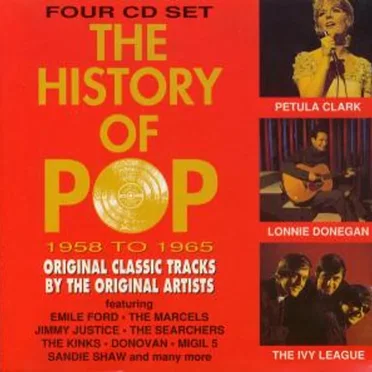 The History of Pop – 1958 to 1965 by Various Artists - album cover