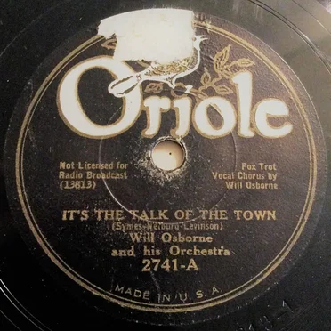 It's the Talk of the Town / Love Is the Sweetest Thing