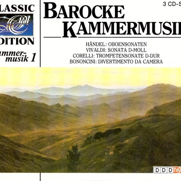 Kammermusik 1: Barocke Kammermusik by Various Artists - album cover