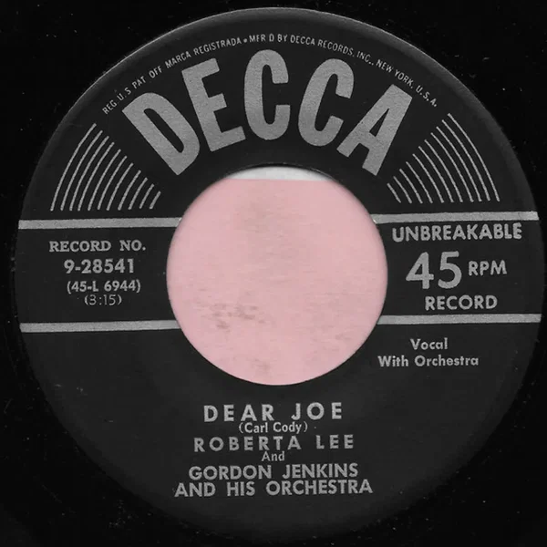 Dear Joe / Say It Isn't So