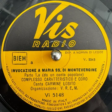 Invocazione a Maria SS. di Montevergine