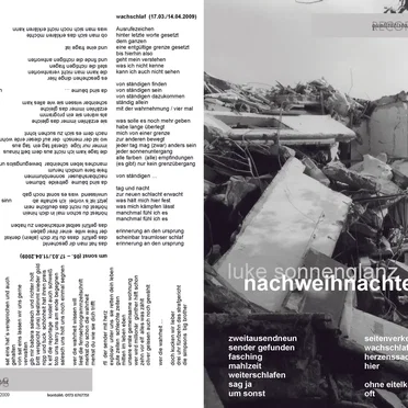 nachweihnachten by Luke Sonnenglanz - album cover
