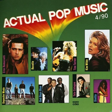 Actual Pop Music 4/90 by Various Artists - album cover