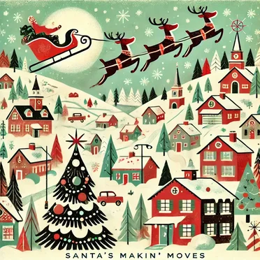 Santa's Makin' Moves by Kat Quinn - album cover