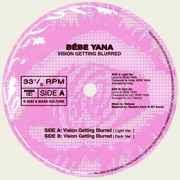 Vision Getting Blurred by BÉBE YANA - album cover