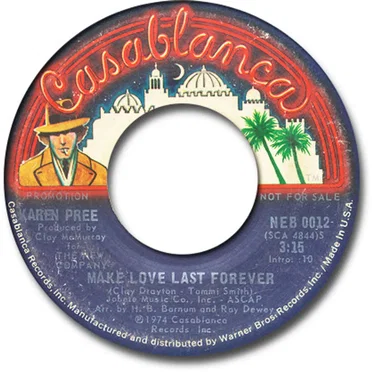 Make Love Last Forever by Karen Pree - album cover