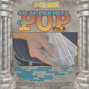 50 Superhits of Pop, Volume 2 by Various Artists - album cover