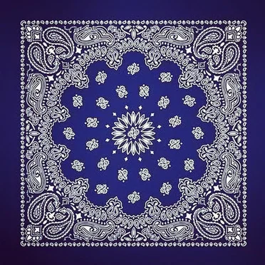 Blue Bandana