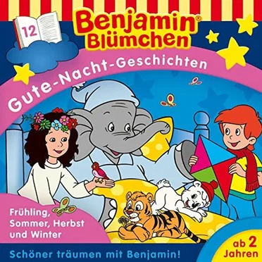 Benjamin Blümchen: Gute-Nacht-Geschichten 12: Frühling, Sommer, Herbst und Winter by Benjamin Blümchen - album cover