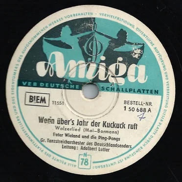 Wenn über's Jahr der Kuckuck ruft / Anemonen, Mona-Lisa