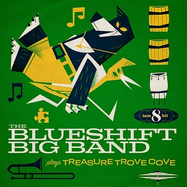 Treasure Trove Cove by The Blueshift Big Band - album cover