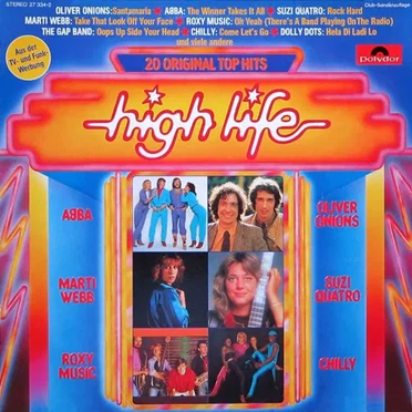 High Life: 20 Original Top Hits by Various Artists - album cover