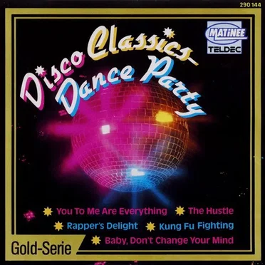 Disco Classics - Dance Party by Various Artists - album cover