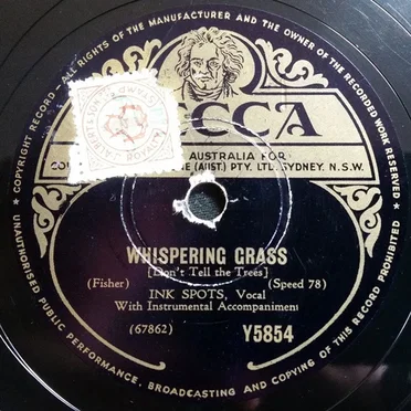 Whispering Grass (Don't Tell the Trees) / I'll Never Make the Same Mistake Again
