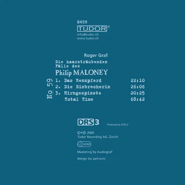 Die haarsträubenden Fälle des Philip Maloney, N° 59 by Roger Graf - album cover