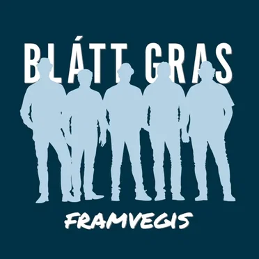 Framvegis by Blátt Gras - album cover