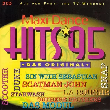 Maxi Dance Hits 95 by Various Artists - album cover
