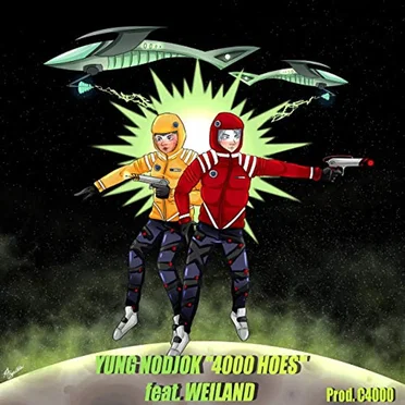 4000 Hoes by Yung Nodjok - album cover