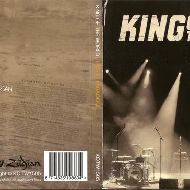 Live At Paradiso by King Of The World - album cover