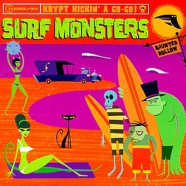Surf Monsters by Various Artists - album cover