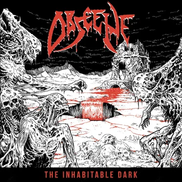 The Inhabitable Dark by Obscene - album cover