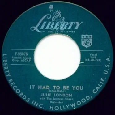 It Had to Be You / Dark