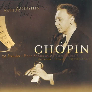 24 Preludes, Piano Sonata no. 2 ("Funeral March"), Barcarolle, Berceuse, Impromptu no.3