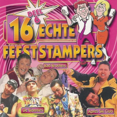 16 echte feeststampers, deel 6 by Various Artists - album cover