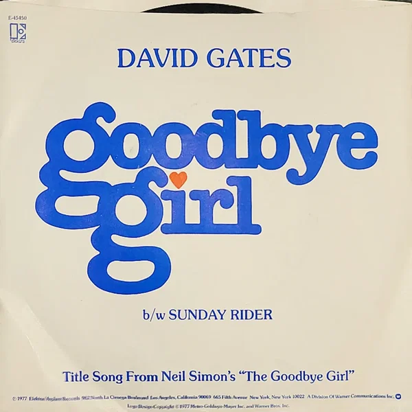 Goodbye Girl / Sunday Rider
