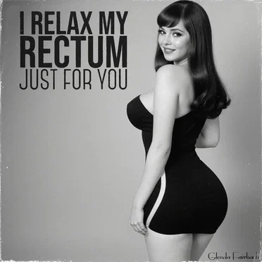 I Relax My Rectum Just for You