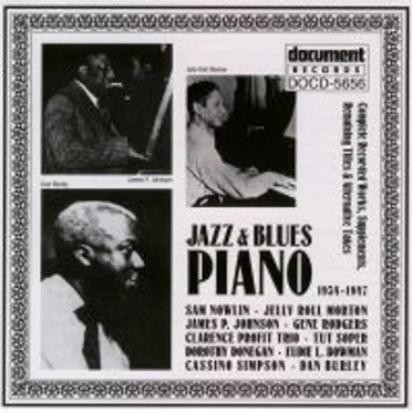 Jazz & Blues Piano Vol 1 (1934-1947) by Various Artists - album cover