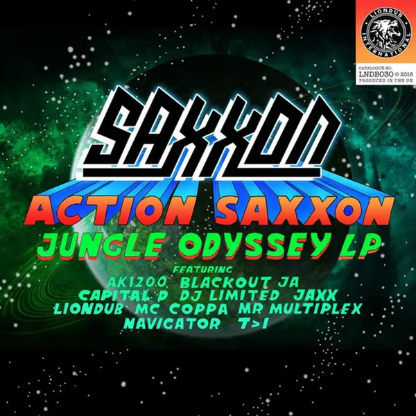 Action Saxxon: Jungle Odyssey LP