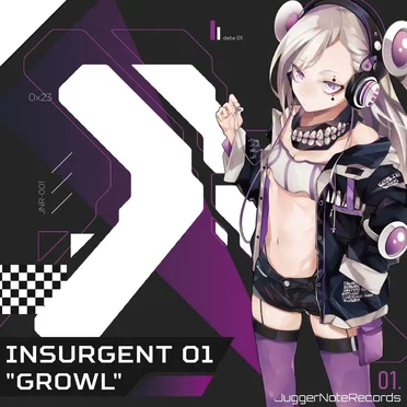 Insurgent 01 "Growl" by Various Artists - album cover