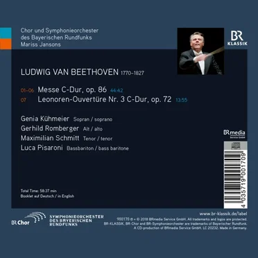 Beethoven: Messe in C-Dur / Leonoren-Ouvertüre Nr. 3