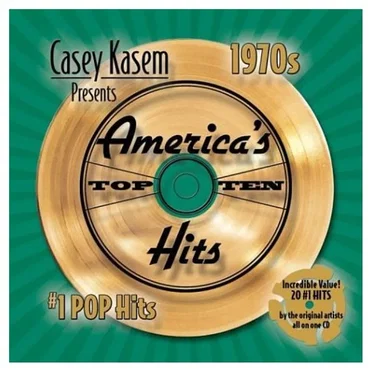 Casey Kasem Presents America's Top Ten 1970s: #1 Pop Hits by Various Artists - album cover