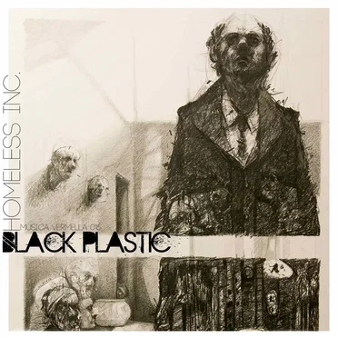 Black Plastic EP by Homeless Inc - album cover