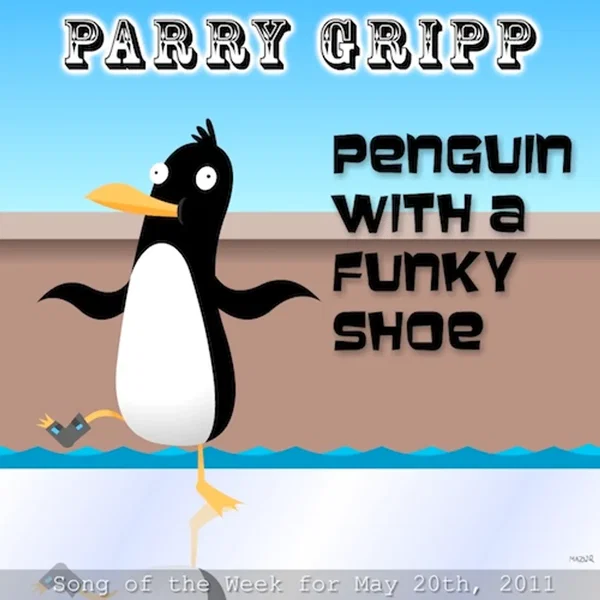 Penguin With a Funky Shoe
