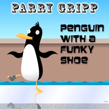 Penguin With a Funky Shoe